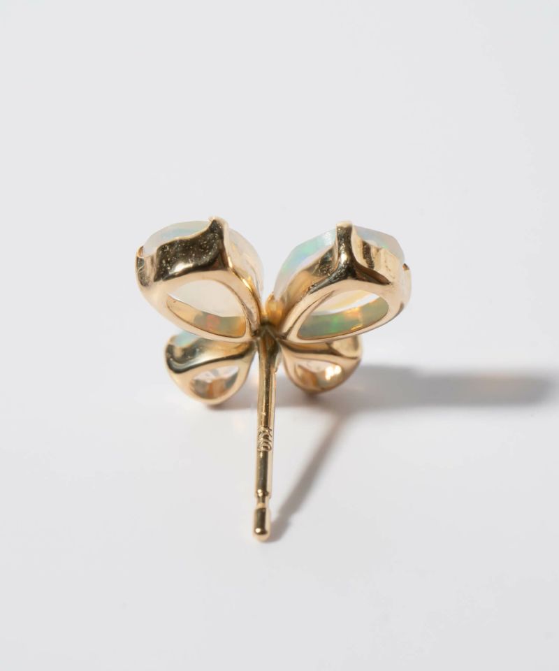 蝶 ピアス 10K 金属アレルギー 対応 【terra-papillon テラ・パピロン】 蝶々 バタフライ かわいい ピアス 10金 k10 色ーゴールド オパール 小さめ ピアス 小ぶり 大人 おしゃれ ピアス シンプル 小さい 誕生石 エレガント 石 パワーストーン お守り 繊細