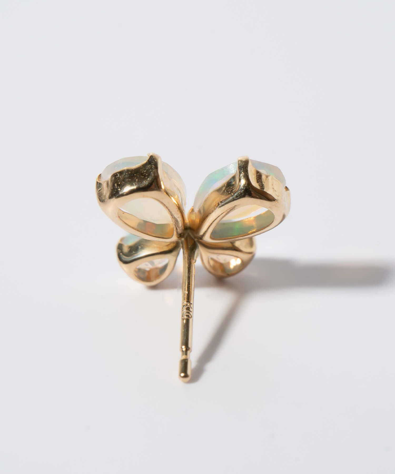 蝶 ピアス 10K 金属アレルギー 対応 【terra-papillon テラ・パピロン】 蝶々 バタフライ かわいい ピアス 10金 k10 色ーゴールド オパール 小さめ ピアス 小ぶり 大人 おしゃれ ピアス シンプル 小さい 誕生石 エレガント 石 パワーストーン お守り 繊細