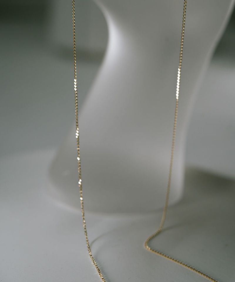 18金 ネックレス レディース  チェーン シンプル スキンジュエリー