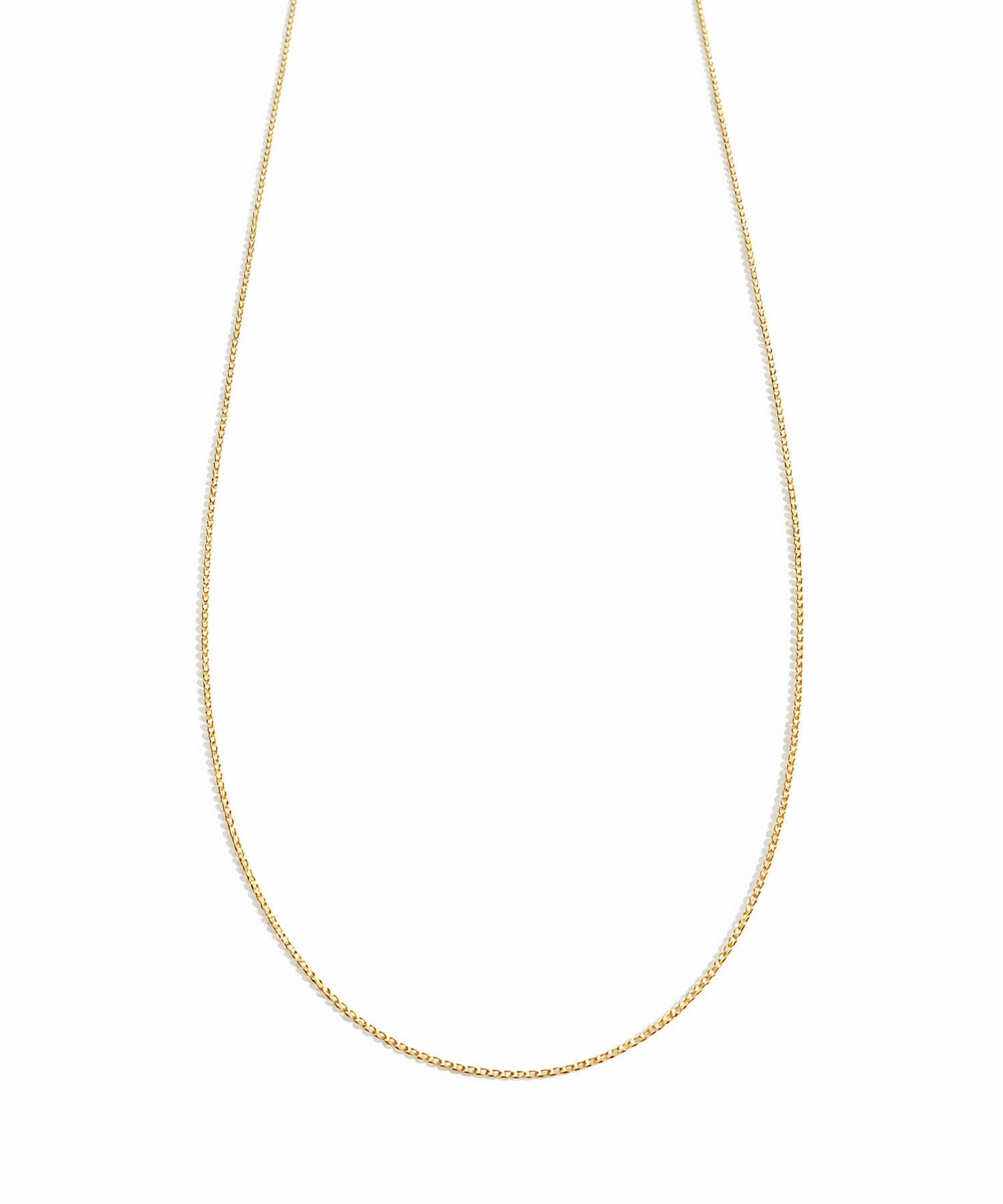 18金 ネックレス レディース  チェーン シンプル スキンジュエリー