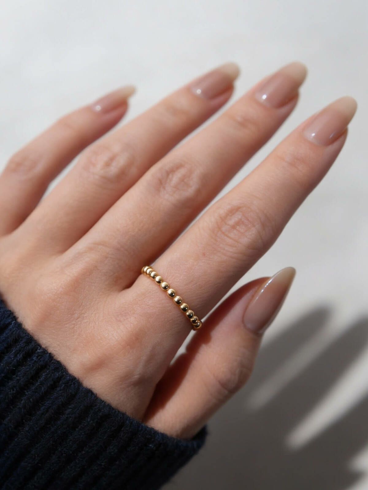 k10 リング 地金 指輪 レディース ゴールド 10金 シンプル 【milne ミルネ】 ミル打ち リング 10k ゴールド レディース 金属アレルギー対応 おしゃれ つけっぱなし 華奢 リング 重ね 付け 重ねづけ 繊細