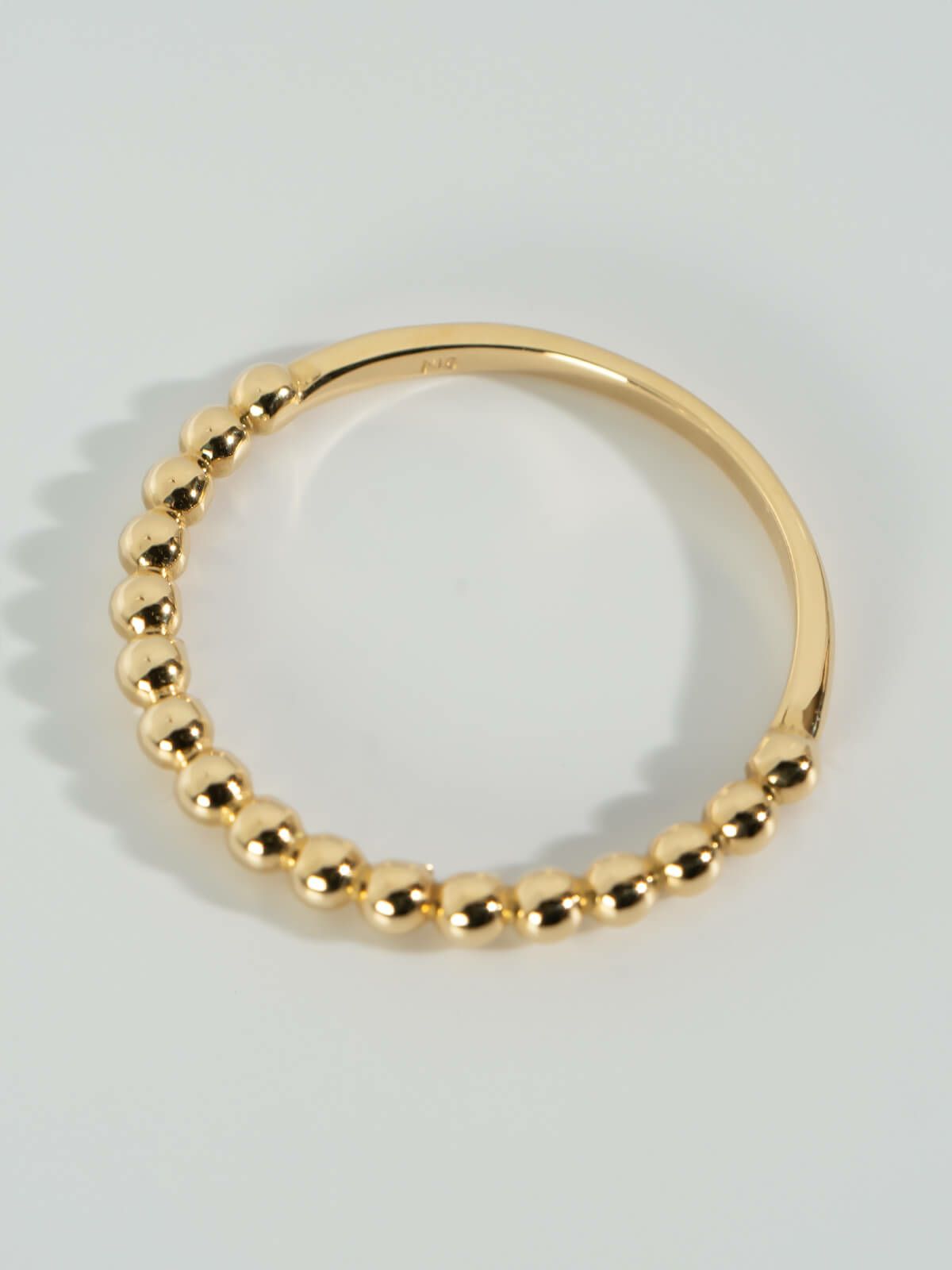 k10 リング 地金 指輪 レディース ゴールド 10金 シンプル 【milne ミルネ】 ミル打ち リング 10k ゴールド レディース 金属アレルギー対応 おしゃれ つけっぱなし 華奢 リング 重ね 付け 重ねづけ 繊細