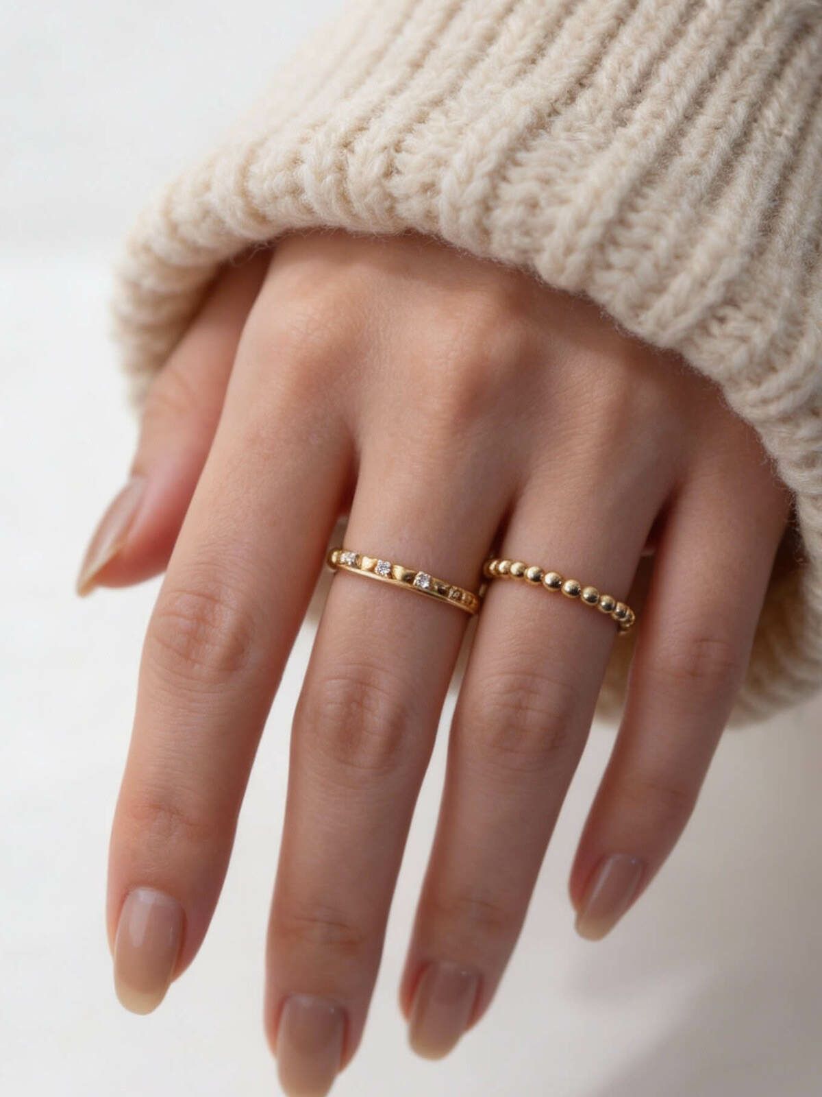 k10 リング 地金 指輪 レディース ゴールド 10金 シンプル 【milne ミルネ】 ミル打ち リング 10k ゴールド レディース 金属アレルギー対応 おしゃれ つけっぱなし 華奢 リング 重ね 付け 重ねづけ 繊細