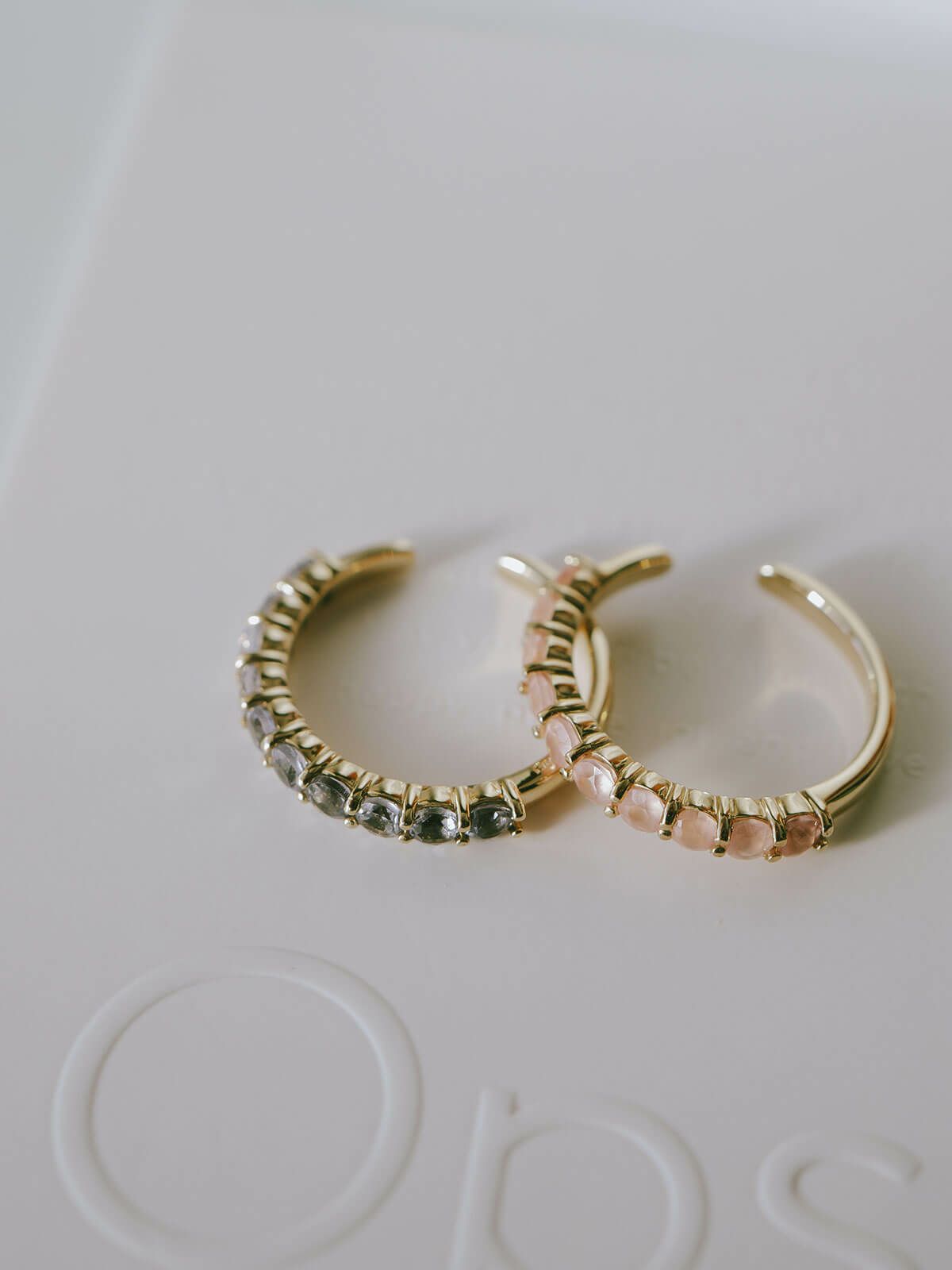 イヤーカフ シンプル レディース イヤカフ K10 天然石 【flone フローネ】 10K 10金 ゴールド イヤリング 金属アレルギー対応 片耳用 フォーマル おしゃれ 卒業式 卒園式 入学式 アクセサリー イヤリング タンザナイト ピンクロードクロサイト