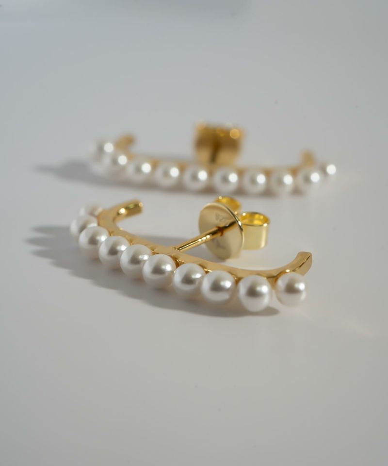 パール　ピアス 大ぶり　卒業式　入学式　セレモニー レディース