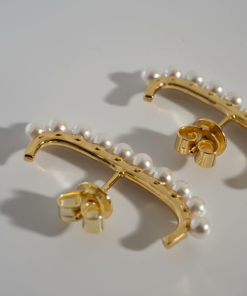 パール　ピアス 大ぶり　卒業式　入学式　セレモニー レディース