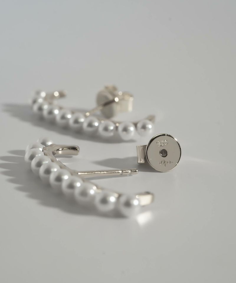 パール　ピアス 大ぶり　卒業式　入学式　セレモニー レディース