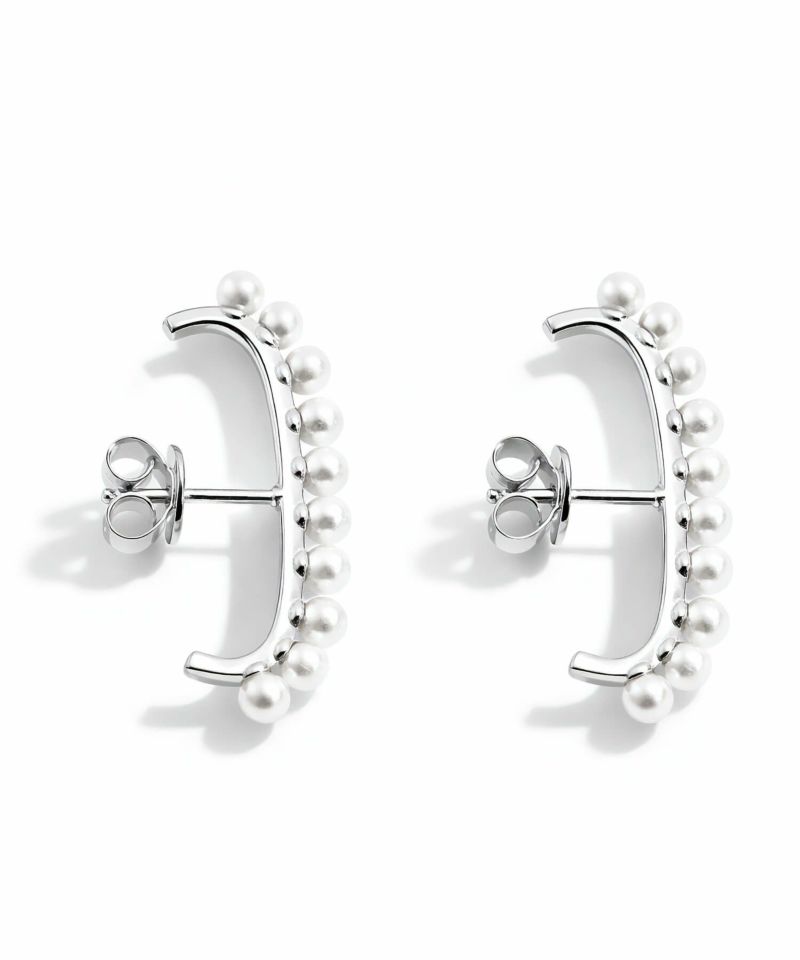 パール　ピアス 大ぶり　卒業式　入学式　セレモニー レディース