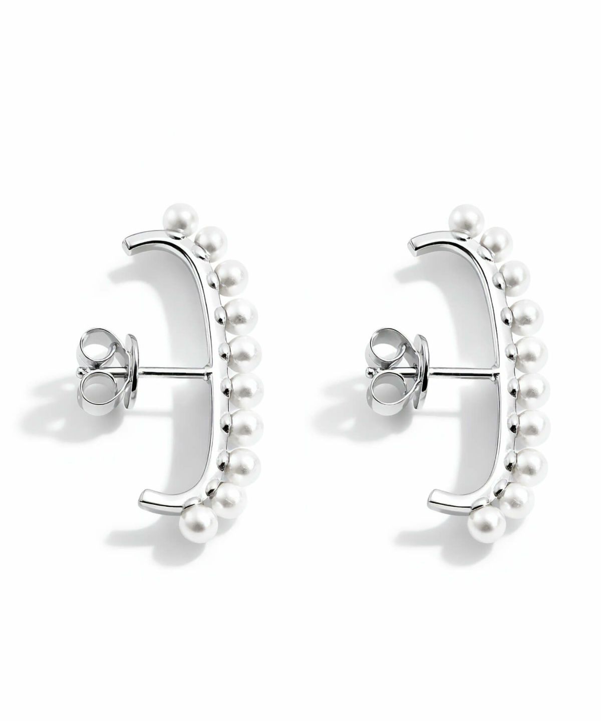 パール　ピアス 大ぶり　卒業式　入学式　セレモニー レディース