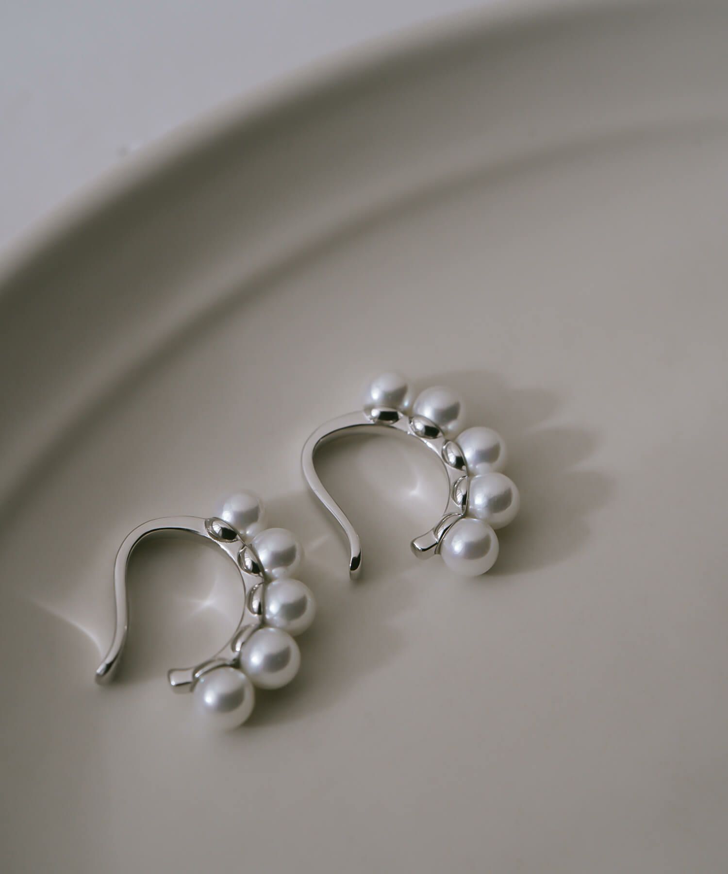 パール イヤーカフ レディース カジュアル フォーマル セレモニー